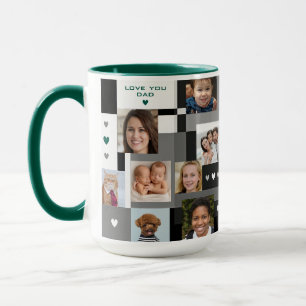 Caneca Presente da família moderna legal Adicionar 18 fot