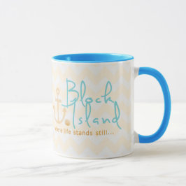 Caneca Presente da ilha de bloco