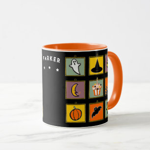 Caneca Presente de Aniversário de Halloween