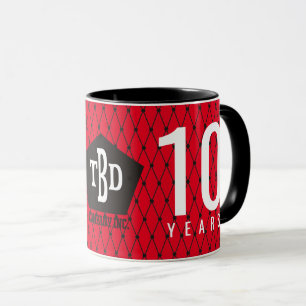 Caneca Presente de aniversário de um funcionário de marco