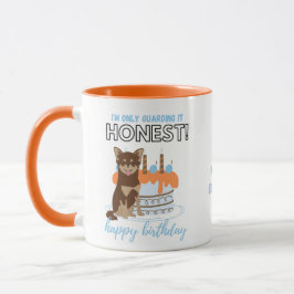 Caneca Presente de aniversário engraçado para Brown Chihu