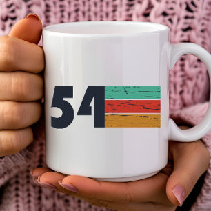 Caneca Presente de aniversário estilo vintage elegante na