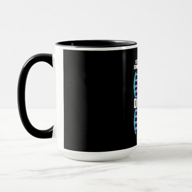 Caneca Presente de aniversário | Professor DNA Biólogo E  (Esquerda)