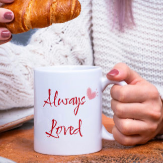 Caneca Presente de Aniversário Sempre Amado Citação Posit