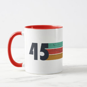 Caneca Presente de aniversário vintage nascido em 1945