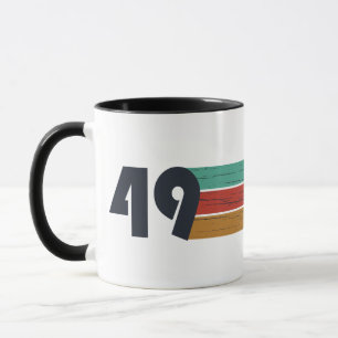 Caneca Presente de aniversário vintage nascido em 1949
