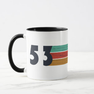 Caneca Presente de aniversário vintage nascido em 1953