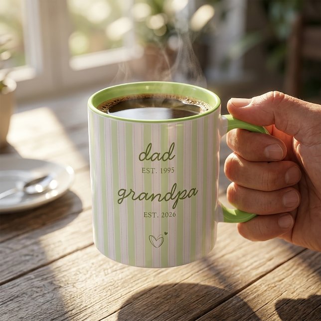 Caneca Presente de Anúncio de Pai para Avô (Criador carregado)