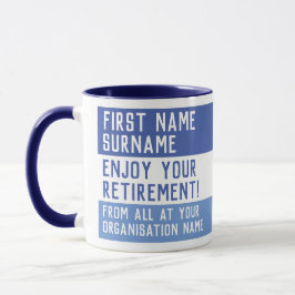 Caneca Presente de aposentadoria personalizado