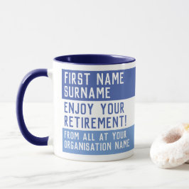Caneca Presente de aposentadoria personalizado