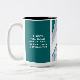 Caneca Presente de Apreciação de Enfermeiro Stethoscope e