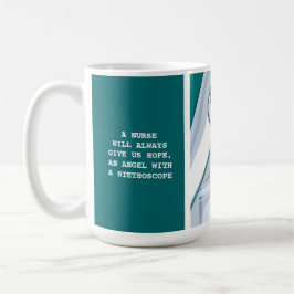 Caneca Presente de Apreciação de Enfermeiro Stethoscope e