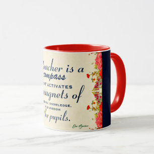 Caneca Presente de Apreciação de Professores Um Profess