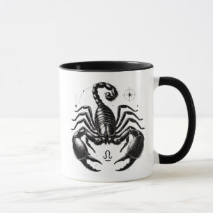 Caneca Presente de Ástrologia Escorpião Zodíaco Escorpião
