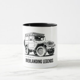 Caneca Presente de Aventura de Campanha | Land Cruiser FJ