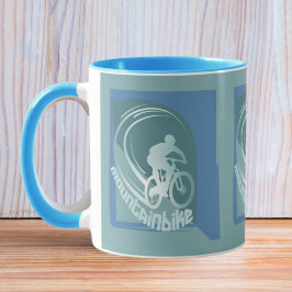 Caneca Presente de bicicleta Monttainbike MTB Mountain