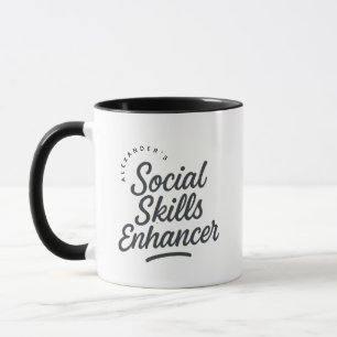 Caneca Presente de Café Personalizado para Melhorar Habil