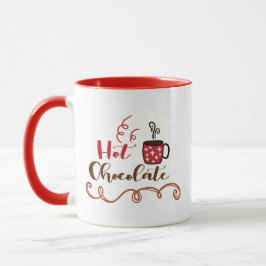 Caneca Presente de chocolate quente de Natal