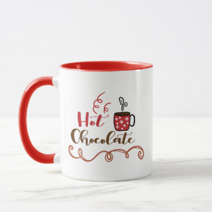 Caneca Presente de chocolate quente de Natal