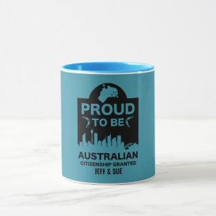 Caneca Presente de cidadania australiana