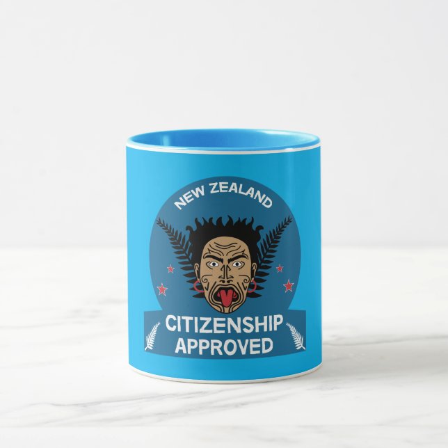 Caneca Presente de cidadania neozelandesa | Novo cidadão  (Centro)