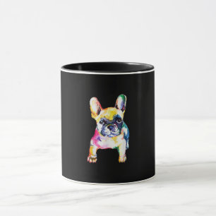 Caneca Presente de Desenho de Aquarela Original para Bull