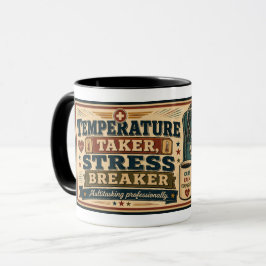 Caneca Presente de Enfermeira para Mulheres Citação Médic