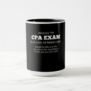 Caneca Presente de Exame de Contabilista Público Certific