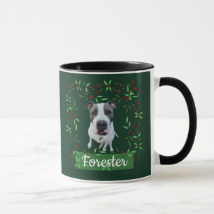 Caneca Presente de férias com foto de animal de estimação