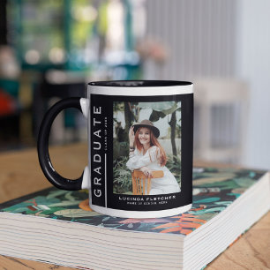 Caneca Presente de formatura com foto e citação do forman