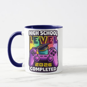 Caneca Presente de Formatura do Ensino Médio para Gamer -