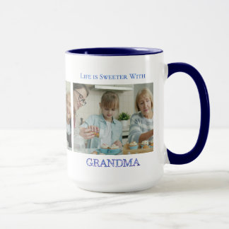 Caneca Presente de Foto da Querida Vovó
