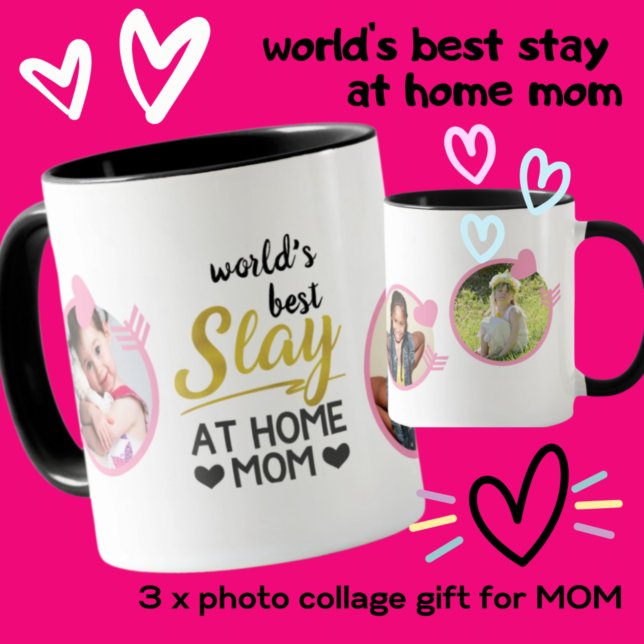 Caneca Presente de FOTO de citação engraçada da Mamãe Gan (Criador carregado)