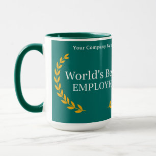 Caneca Presente de Funcionário de Alto Desempenho do Mund