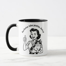 Caneca Presente de Humor de 50 Calico Retroativo