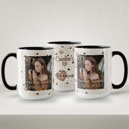 Caneca Presente de Natal com Nome e Foto para Amantes de