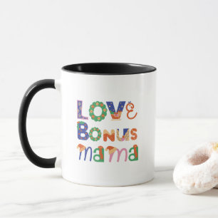 Caneca Presente de Natal da Mamãe Extra com Design Cheio