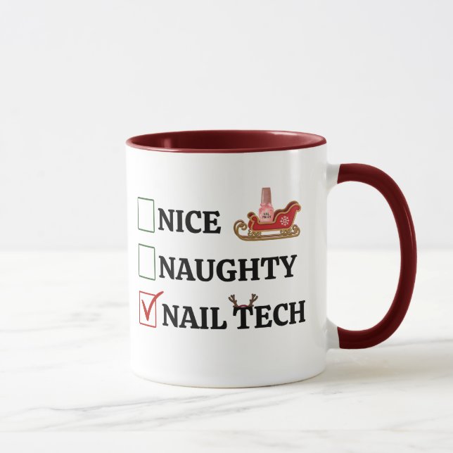 Caneca Presente de Natal da Nail Tech (Direita)