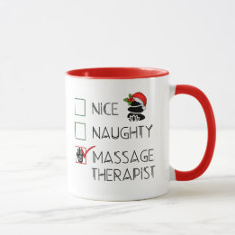 Caneca Presente de Natal de Massagem
