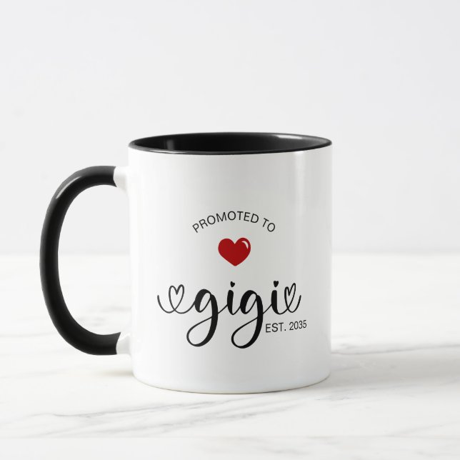 Caneca Presente de Nova Avó Gigi (Esquerda)