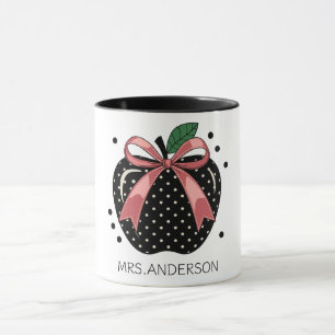 Caneca Presente de Professora Maçã Coquete