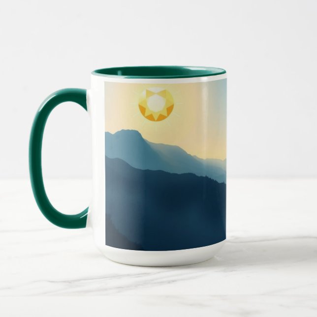Caneca Presente de Sucesso e Conquista Gipfelstürmer (Esquerda)