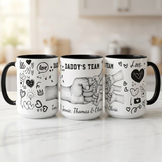 Caneca Presente Dia dos Pais Nome Personalizado Be (Criador carregado)