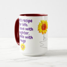 Presente Divertido para Mãe (Citação, Monograma e 