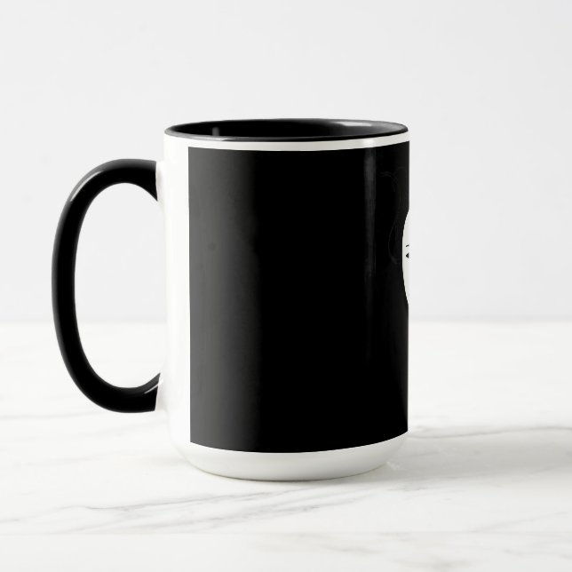 Caneca Presente do Ator de Máscaras de Tragédia de Comédi (Esquerda)