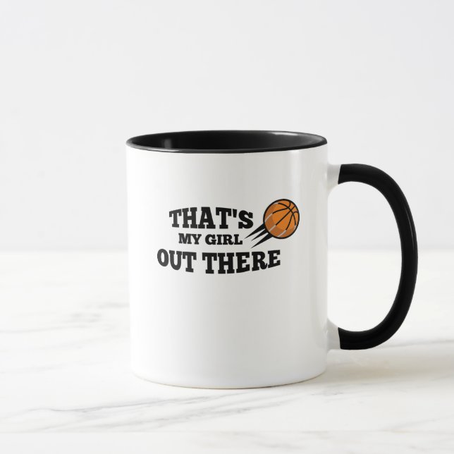 Caneca Presente do basquetebol para dizer do pai da mamã (Direita)