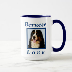 Caneca Presente do cão do amor da montanha de Bernese