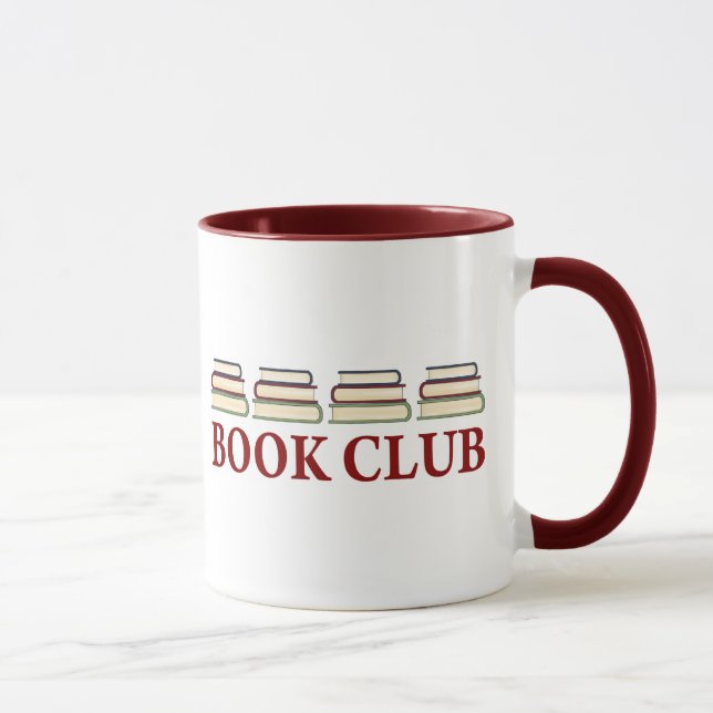 Caneca Presente do clube de leitura para leitores (Direita)