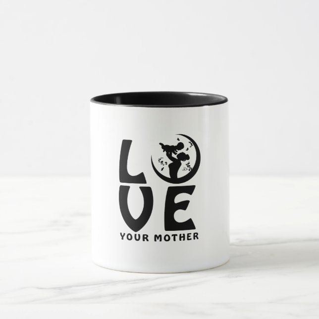 Caneca | Presente do Dia das Mães  Ame Sua Mãe (Centro)