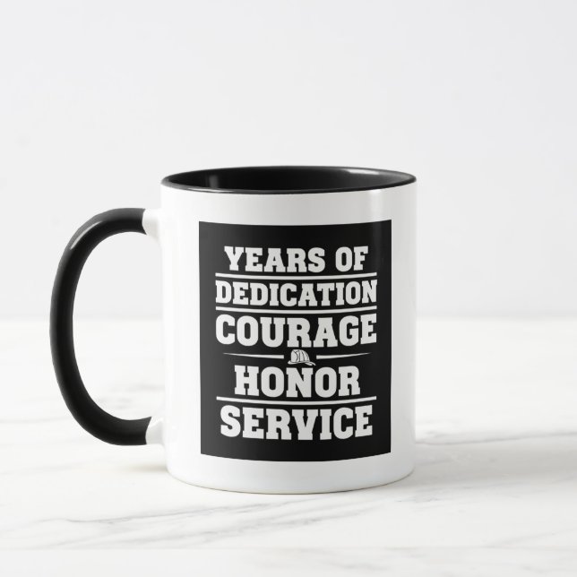 Caneca Presente do Dia dos Pais para motivar bombeiros ho (Esquerda)